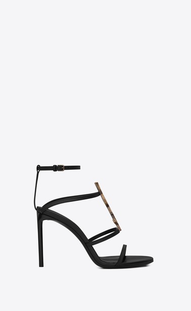 CASSANDRA Leather sandals